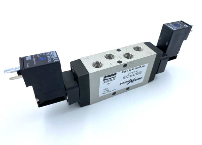 elektorozawór Viking Xtreme z cewkami bez wtyczki 5/2 G1/8 P2LAX511EENXB549