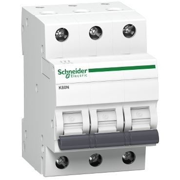 Wyłącznik nadprądowy 3P B 25A 6kA AC K60 A9K01325