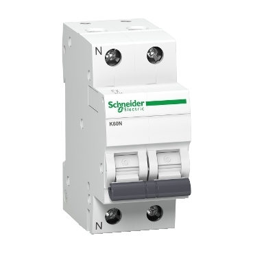 Wyłącznik nadprądowy 1P + N B 13A 6kA AC K60 A9K01613
