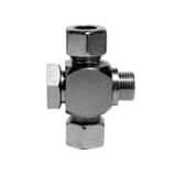 Trójnik Banjo seria ciężka Ø zew rury 20mm gwint M27x2,0 TH20SMOMD71