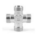 Czwórnik seria ciężka Ø zew rury 30mm stożek 24° K30SCFX