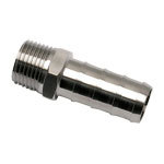 złącze proste z gwintem na wąż gumowy stal nierdzewna 13MM R3/8 15 MM 1823 13 17