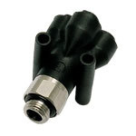 złącze trójnik Y z gwintem 6MM G1/4 3132 06 13