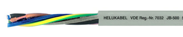 Kabel elastyczny 300/500V OB-500 7X1 mm2 żyły kolorowe 11060