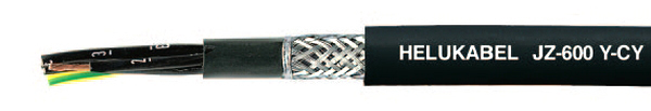Kabel elastyczny 0,6/1kv JZ-600-Y-CY 4G4 mm2 żyły czarne numer. ekranowany 11592