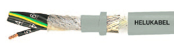 Kabel elastyczny 300/500V PUROE-JZ-HF-YCP 4G0,5 mm2 olejoodporny ekran./b.giętki 22402