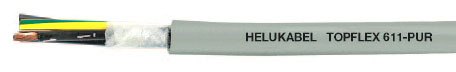 Przewód 0,6/1kv, TOPFLEX-611-PUR 4G4 mm2 metr. bezhalogenowy 22872