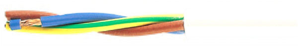 Czarny, 300/500V H05VV-F 5G2,5 mm2 żyły kolorowe, opona PVC tm2 29482