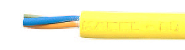 Przewód gumowy 0,6/1kv NSSHÖU 12G2,5 mm2 wytrzymały na naprężenia,żółty 38033