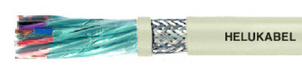 Do przesyłu danych 300V EDV-PIMF-CY 4X2X0,75 mm2 izolacja pe, metr, szary 43533