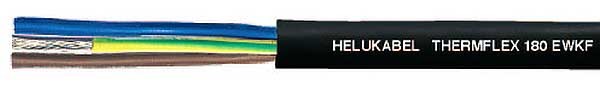 Przewód silikonowy 300/500V THERMFLEX 180 EWKF 12G1,5 mm2 h05ss-f, bezh, metr. 75005