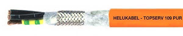 Do prowadnic kabl. 0,6/1kv TOPSERV 109 4X4 mm2 opona pur, bardzo giętki, bezh 75945