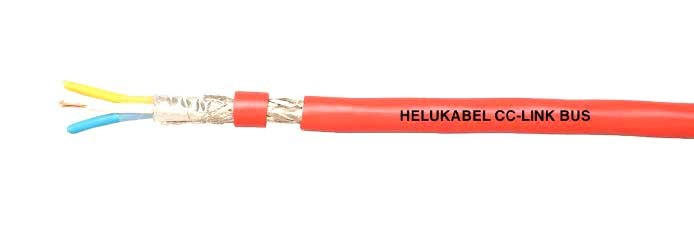 Do inst. stacjonarnych CC-LINK BUS 3X0,5 mm2 izol żyły pe, opona PVC 800497