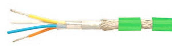 Do syst. autom. przem ethernet PROFINET C 2X2X0,64 mm2 apl. odp na skręcanie, zielony 802186