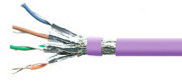 Przewód lan, s-ftp HELUKAT 600 4X2XAWG23/1 izol żyły pe, opona frnc 80810