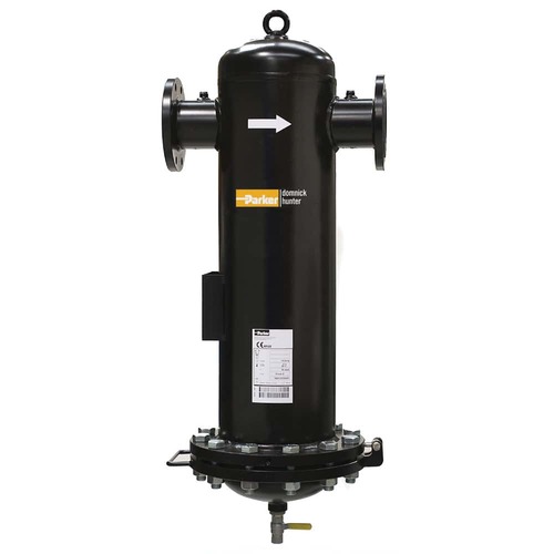 Filtr sieciowy OIL-X z węglem aktywnym, spust ręczny GDN150 ACS080PDMX