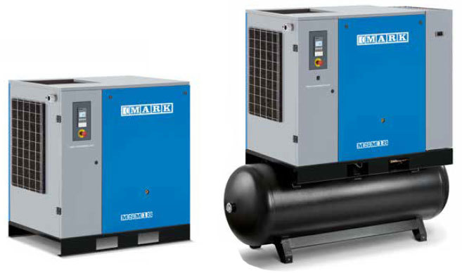 Sprężarka śrubowa MSM16 8 400/50 CE 15 kW wydajność 2,55 m3/min 8 BAR