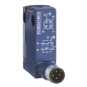 Korpus wyłącznika krańcowego metalowy 1NO 1NC migowe konektor M12 ZCMD21C12