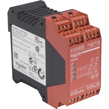 Moduł bezpieczeństwa, 24 V AC/DC XPSAK311144P