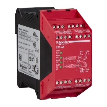 Moduł bezpieczeństwa, 24 V DC / 110 V AC XPSAK361144