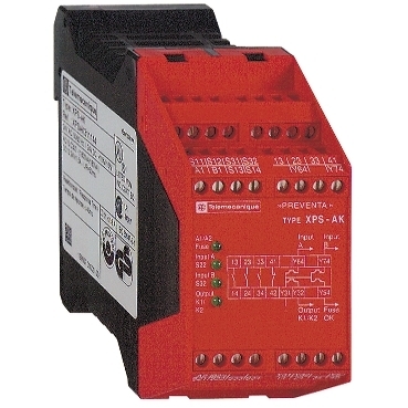 Moduł bezpieczeństwa, 24 V DC / 230 V AC XPSAK371144
