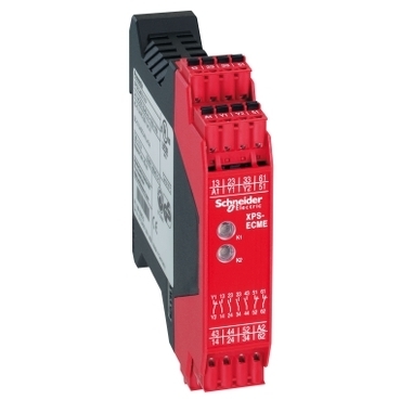 Moduł bezpieczeństwa dla Rozszerzenia Liczby Styków, 24 V AC/DC, 4 NO + 2 NC XPSECME5131C