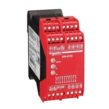 Moduł bezpieczeństwa dla Rozszerzenia Liczby Styków, 24 V AC/DC XPSECPE5131C