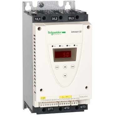 Softstart ATS22 3 fazowy 230-440VAC 50-60Hz 22kW 47A IP20 ATS22D47Q