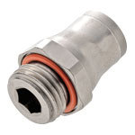 złącze proste  z gwintem stal nierdzewna 4MM G1/8 3801 04 10