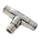 złącze trójnik T stal nierdzewna 8MM  3804 08 00