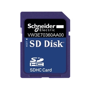 SD Card 512 MB for LMC Eco controller, without license points VW3E70360AA00
