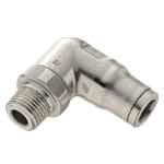 złącze kątowe 90° wtykowe stal nierdzewna 6MM NPT1/8 3889 06 11