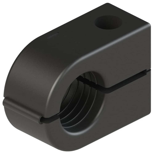Zacisk z jednym otworem Ø rury 12.7 mm Polyamid 6 RON312.7X