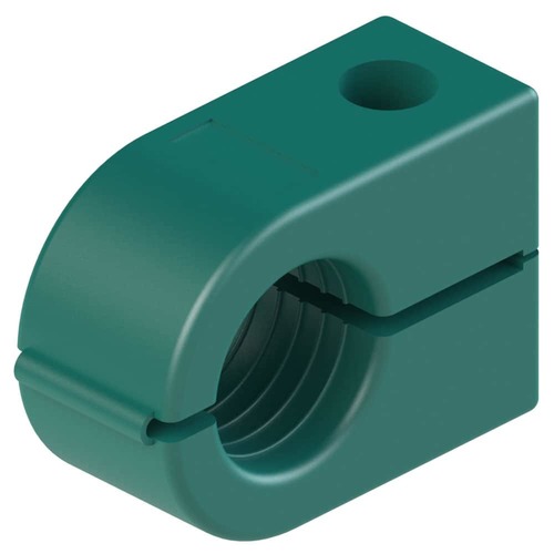 Zacisk z jednym otworem Ø rury 16 mm Polypropylene ROP416X