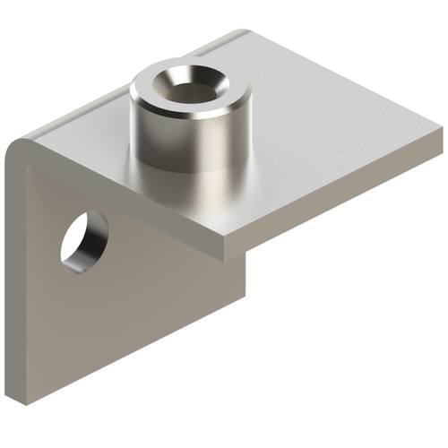 Płytka do wspawania kątowa stal nierdzewna APWA04571X