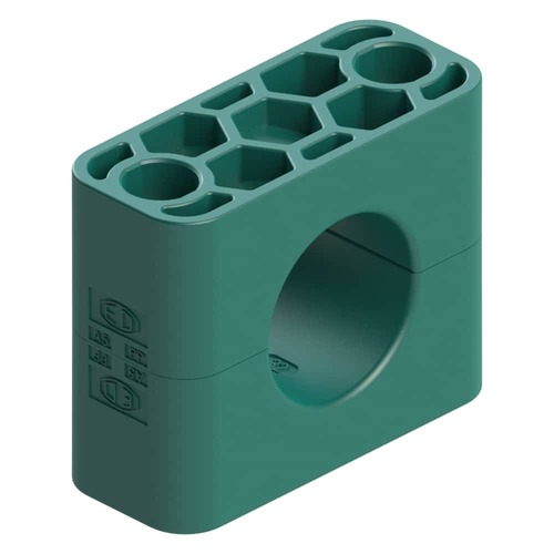Zacisk (1 szt. - 2 części) Ø rury 73 mm Polypropylene RAPG773X