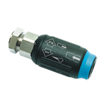 szybkozłącze część żeńska z gwintem wewnętrznym montaż grodziowy G3/8 9416E07 17