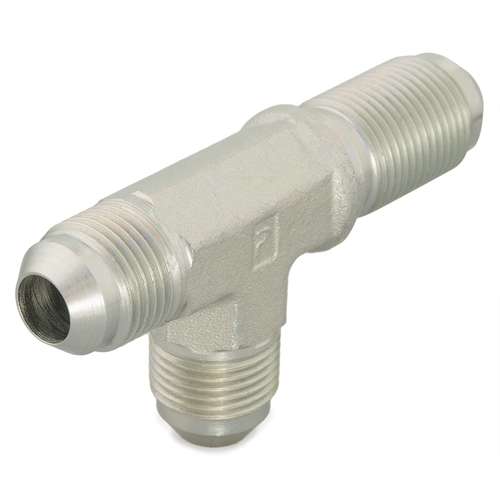 Złączka trójnikowa niesymetryczna grodziowa Ø zew rury 14, 15,16mm 5/8'' gwint 7/8-14 Stal 10 WJJTX-WLN-S