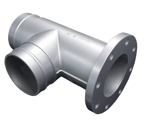 TRÓJNIK Z JEDNYM KOŁNIERZEM  Ø 168mm DN150 (EN-ISO) RA44 L8 00 45