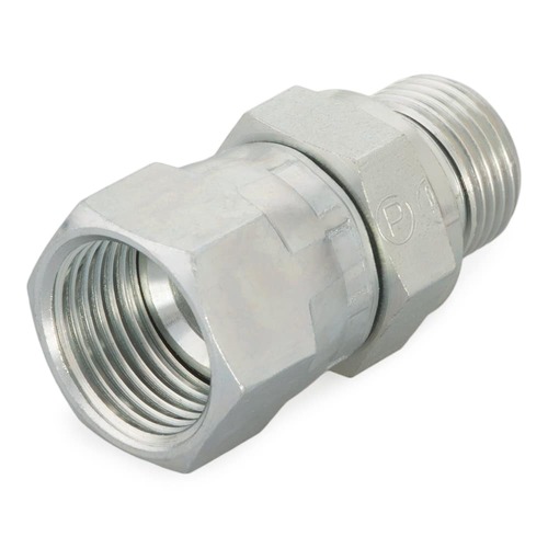 Przyłączka prosta nastawna Ø zew rury 12mm 1/2'' gwint 3/8-19 Stal 8F642EDMXS