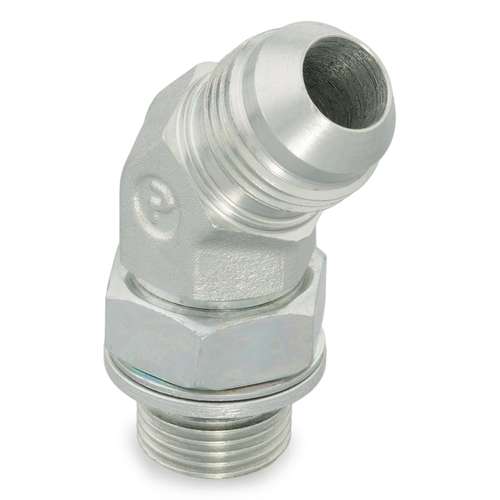 Przyłączka kolankowa 45° nastawna Ø zew rury 12mm 1/2'' gwint 1/2-14 Stal 8-8V4OMXS