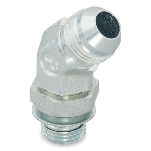 Przyłączka kolankowa 45° nastawna Ø zew rury 6mm 1/4'' gwint M10 × 1.0 Stal 4M10V8OMXS