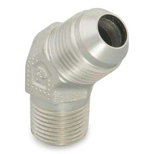 Przyłączka kolankowa 45° Ø zew rury 5/16'' gwint 1/4-18 Stal 5-4 VTX-S