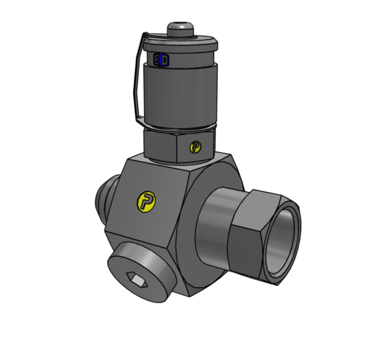 Adapter punktu pomiarowego Ø zew rury 12mm 1/2'' gwint 3/4-16 Stal 8-4K6PP4MXS
