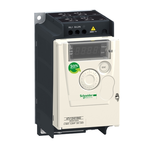 Falownik ATV12 1 fazowy 100/120VAC 0.37kW 2.4A ATV12H037F1