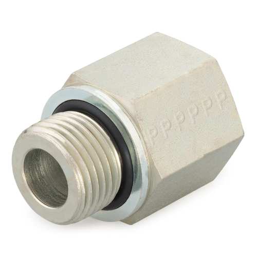 Adapter prosty z gwintem zewnętrznym i wewnętrznym 1/4-19 na 9/16-18 korpus Stal nierdzewna 1/4-6F4OHMG5SS