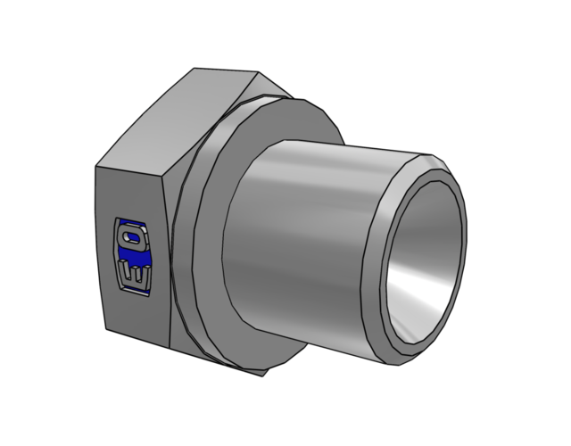 Korek 3/4 korpus Stal nierdzewna 12PNMK4SS