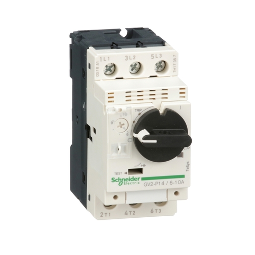 Wyłącznik silnikowy z napędem obrotowym 6-10A 4kW GV2P14