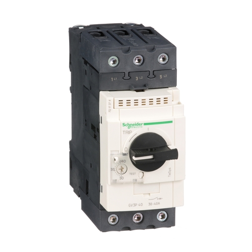 Wyłącznik silnikowy z napędem obrotowym 30-40A 18,5kW GV3P40