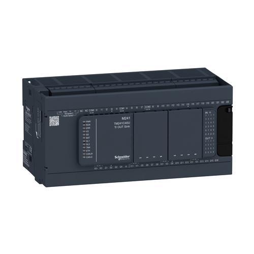 Sterownik PLC M241 40I/O 24we 16wy tranzystorowe 24VDC TM241C40U